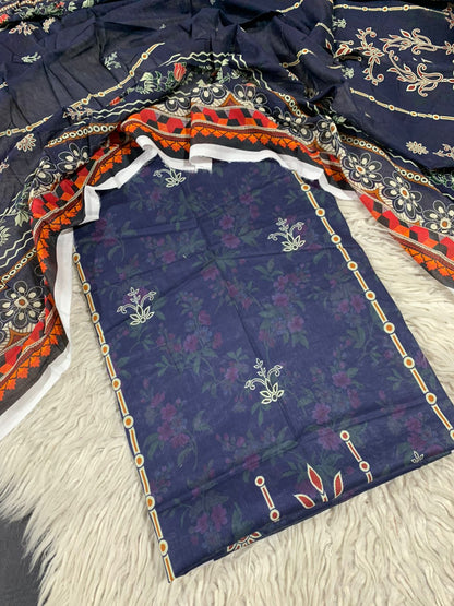 2Pc Lawn Digital Printed Suit 71