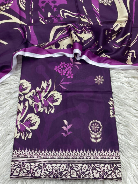 2Pc Lawn Kameez & Duppata Printed Suit  Vol-09