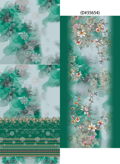 Abstract Art Bana Doria 3Pc Lawn