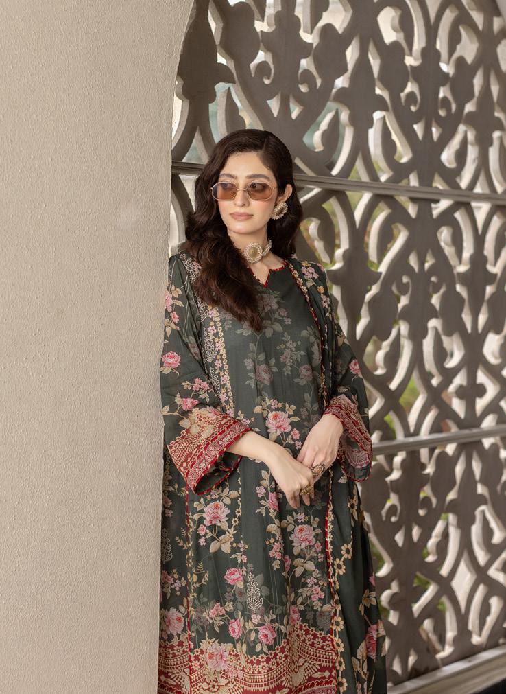 Noura 2Pc Kameez & Trouser - D101