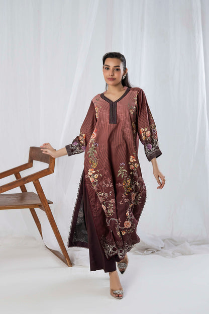 2Pc Firdous Kameez & Trouser Suit 967