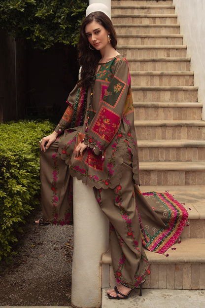 3Pc Carizma Lawn Digital Printed Suit 6205
