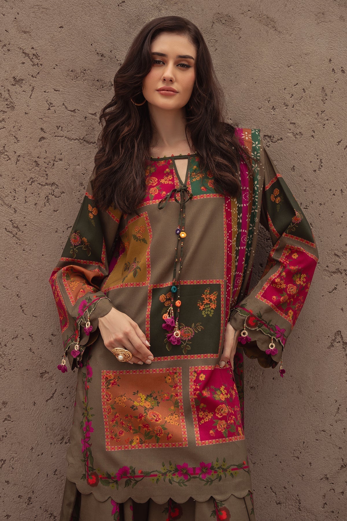 3Pc Carizma Lawn Digital Printed Suit 6205